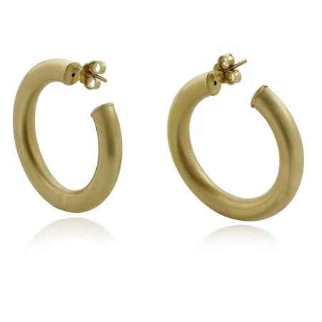 ORECCHINI A CERCHIO DONNA AQUAFORTE GLAMOUR H4180007 AQUAFORTE