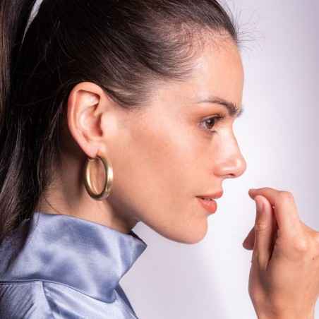 ORECCHINI A CERCHIO DONNA AQUAFORTE GLAMOUR