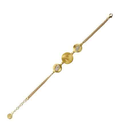 BRACCIALE ONDE CON CATENA DONNA AQUAFORTE H4063464 AQUAFORTE