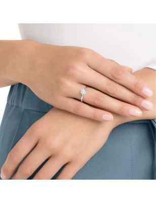 ANELLO TAGLIO TONDO BIANCO MIS.58 DONNA SWAROVSKI  5402429 SWAROVSKI