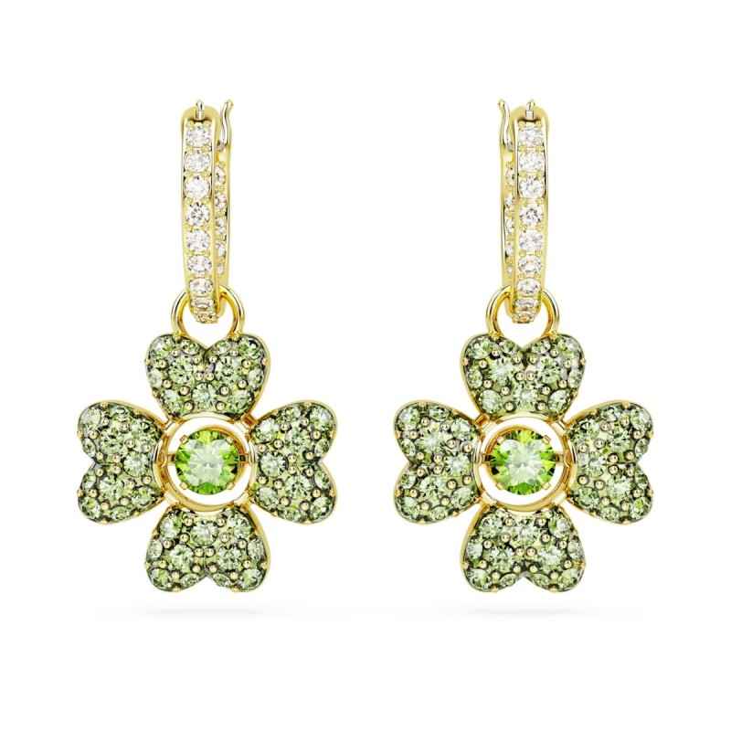 ORECCHINI PENDENTI QUADRIFOGLIO IDYLLIA DONNA SWAROVSKI ORECCHINI PENDENTI QUADRIFOGLIO IDYLLIA DONNA SWAROVSKI