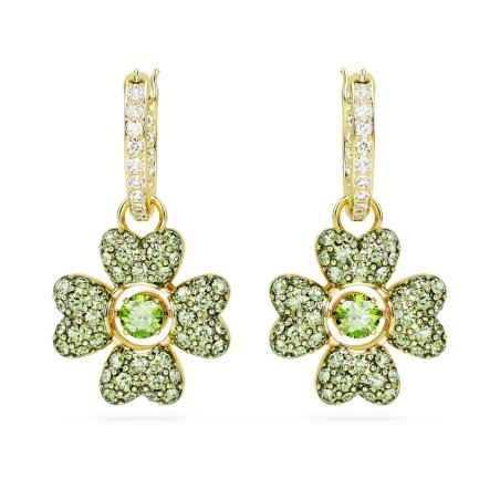 ORECCHINI PENDENTI QUADRIFOGLIO IDYLLIA DONNA SWAROVSKI  5670664 SWAROVSKI