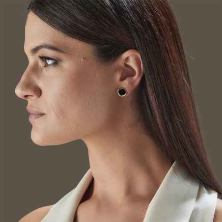 ORECCHINI LOBO TONDE DONNA AQUAFORTE REVERSE
