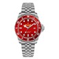 OROLOGIO AL QUARZO QUADRANTE ROSSO UOMO CLONEX OROLOGIO AL QUARZO QUADRANTE ROSSO UOMO CLONEX