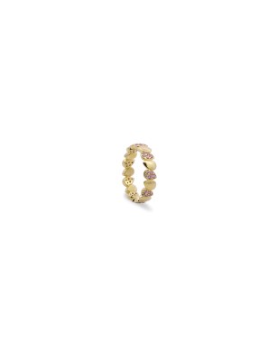 ANELLO FASCETTA DROPS ALTERNATE DONNA RUE DES MILLE  ANZ-014 M8 AU RUE DES MILLE