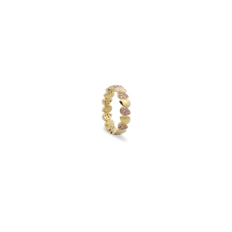 ANELLO FASCETTA DROPS ALTERNATE DONNA RUE DES MILLE  ANZ-014 M8 AU RUE DES MILLE