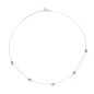 COLLANA CON CASTONI TOTAL WHITE DONNA RUE DES MILLE COLLANA CON CASTONI TOTAL WHITE DONNA RUE DES MILLE