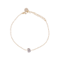 BRACCIALE LETTERA B CON ZIRCONI DONNA RUE DES MILLE BRACCIALE LETTERA B CON ZIRCONI DONNA RUE DES MILLE