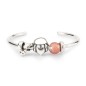 BEAD QUARZO FRAGOLA ROTONDO SFACCETTATO DONNA TROLLBEADS BEAD QUARZO FRAGOLA ROTONDO SFACCETTATO DONNA TROLLBEADS