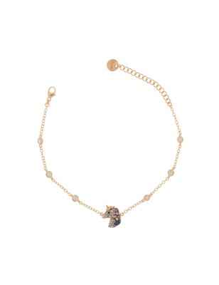 BRACCIALE ZIRCONI E UNICORNO CENTRALE DONNA RUE DES MILLE  BRZ-007 UNI RUE DES MILLE