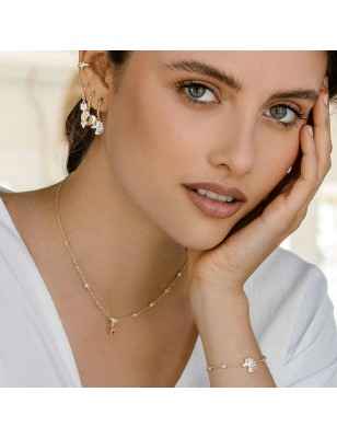 BRACCIALE ZIRCONI E UNICORNO CENTRALE DONNA RUE DES MILLE 