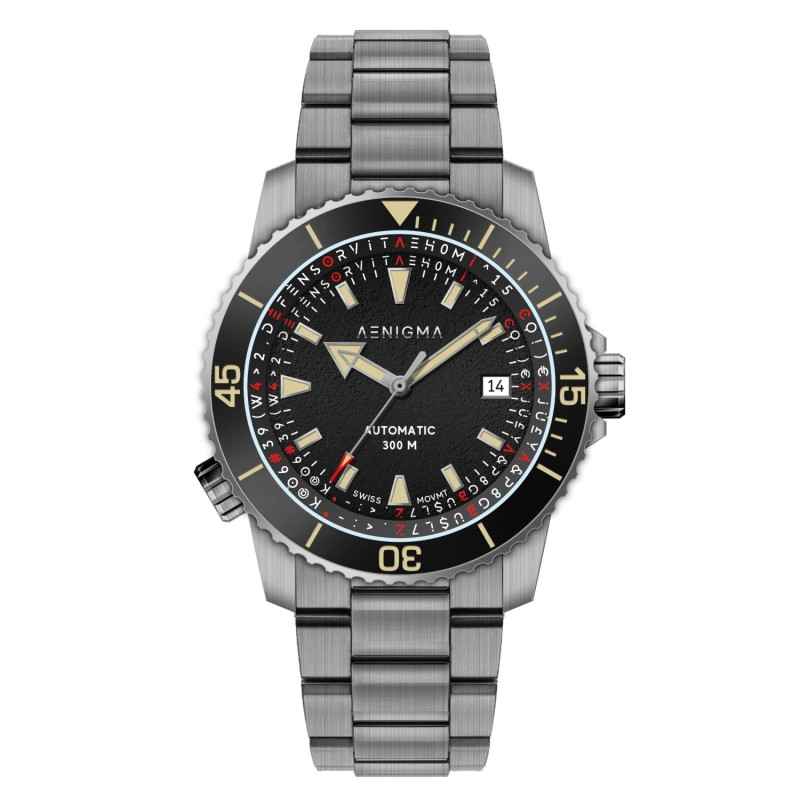 OROLOGIO SUBX DEFENSOR VITAE NERO UOMO AENIGMA OROLOGIO SUBX DEFENSOR VITAE NERO UOMO AENIGMA