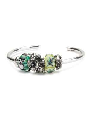 BEAD FOGLIE INCANTATE TROLLBEADS TGLBE-20129 TROLLBEADS
