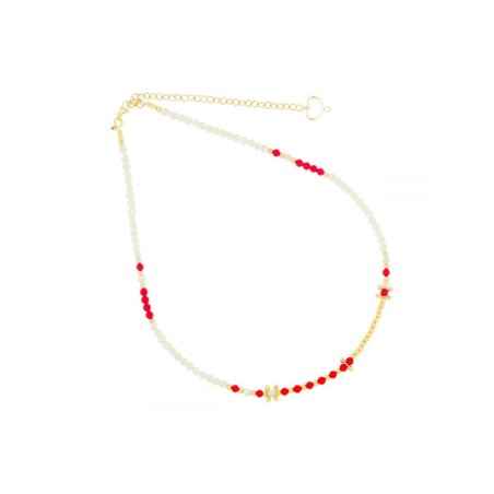 GIROCOLLO MIA AFRICA CORALLO E MADREPERLA MAMAN ET SOPHIE GCMAFCOMP MAMAN ET SOPHIE