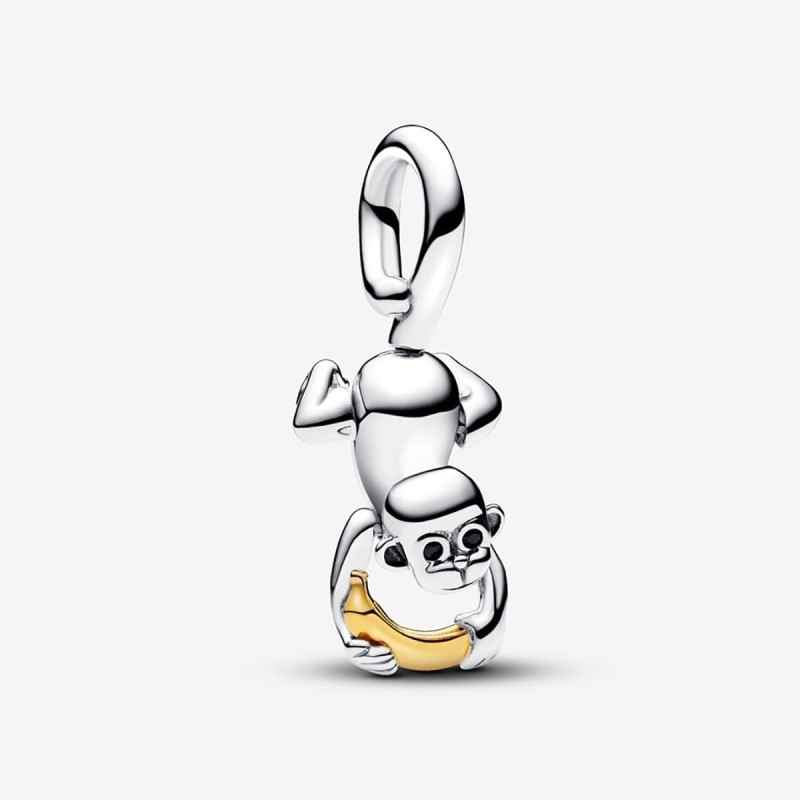 CHARM PENDENTE SCIMMIETTA ZAMPE MOBILI PANDORA CHARM PENDENTE SCIMMIETTA ZAMPE MOBILI PANDORA