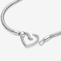 BRACCIALE CON CHIUSURA A CUORE M19 DONNA PANDORA BRACCIALE CON CHIUSURA A CUORE M19 DONNA PANDORA
