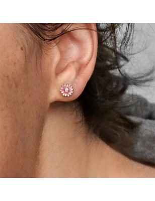 ORECCHINI MARGHERITE ROSA DONNA PANDORA 