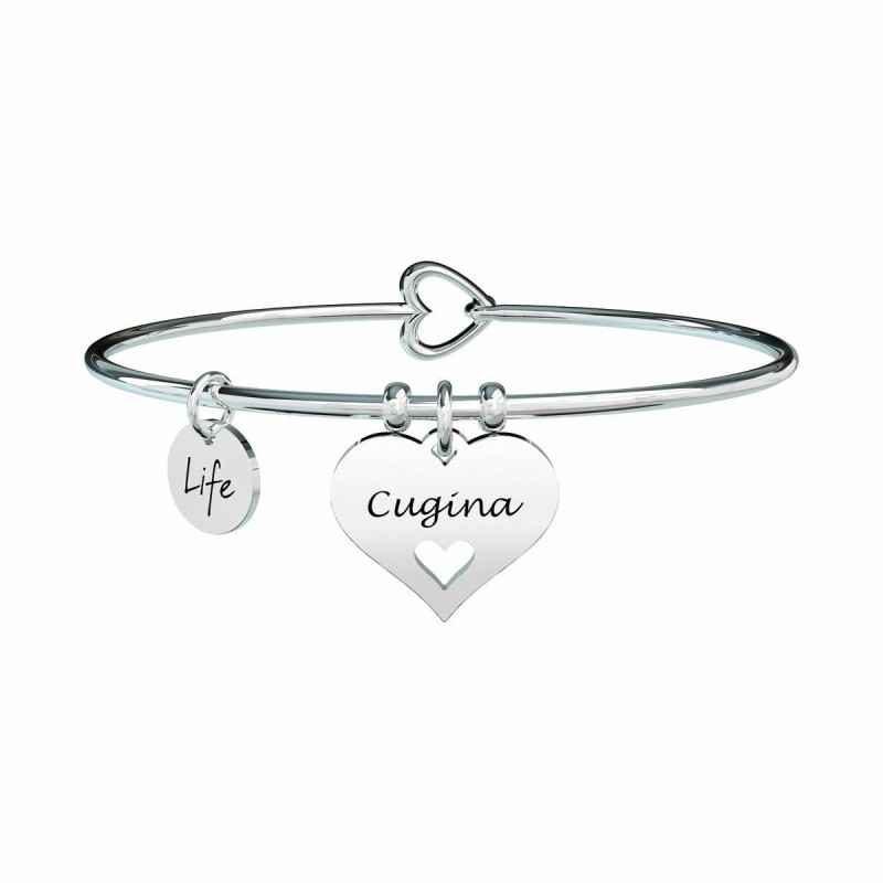 BRACCIALE CUORE CUGINA DONNA KIDULT FAMILY BRACCIALE CUORE CUGINA DONNA KIDULT FAMILY