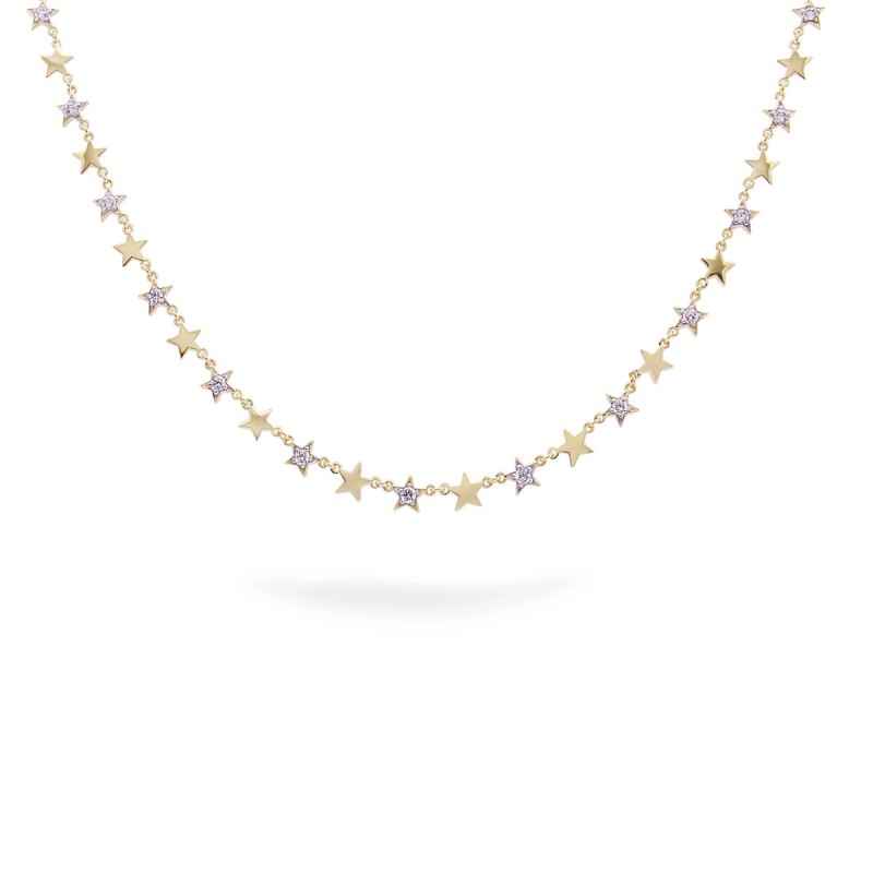 GIROCOLLO STELLE ALTERNATE LISCE E PAVE' RUE DES MILLE
