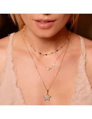 GIROCOLLO STELLE ALTERNATE LISCE E PAVE' RUE DES MILLE