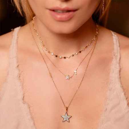 GIROCOLLO STELLE ALTERNATE LISCE E PAVE' RUE DES MILLE