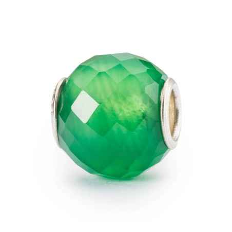 BEAD ONICE VERDE ROTONDO SFACCETTATO DONNA TROLLBEADS  TSTBE-00036 TROLLBEADS