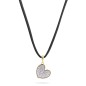COLLANA CHOKER NERO CON CUORE PAVE' RUE DES MILLE COLLANA CHOKER NERO CON CUORE PAVE' RUE DES MILLE