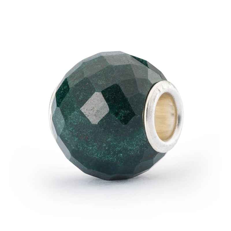 BEAD CALCEDONIO VERDE ROTONDO SFACCETTATO TROLLBEADS BEAD CALCEDONIO VERDE ROTONDO SFACCETTATO TROLLBEADS