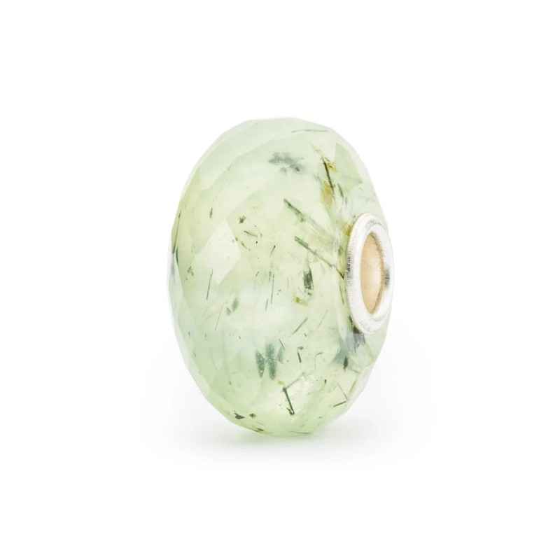 BEAD PRENITE CON QUARZO TORMALINATO TROLLBEADS BEAD PRENITE CON QUARZO TORMALINATO TROLLBEADS