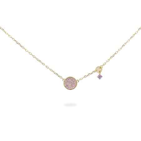 GIROCOLLO CERCHIO PAVE' ROSA DONNA RUE DES MILLE GRZ-018 M1 CER C AU RUE DES MILLE