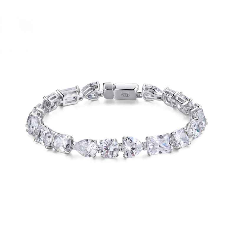 BRACCIALE SNODATO IN ARGENTO DONNA ROSATO 