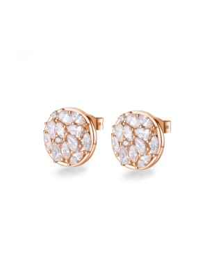 ORECCHINI LOBO PLACCATO ORO ROSA DONNA ROSATO  RZGE43 ROSATO