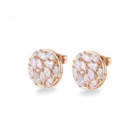 ORECCHINI LOBO PLACCATO ORO ROSA DONNA ROSATO  RZGE43 ROSATO