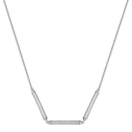 COLLANA CORTA IN ARGENTO DONNA ROSATO  RZBI10 ROSATO