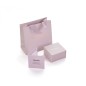 ORECCHINI LOBO ARGENTO PLACCATO ORO ROSA DONNA ROSATO 