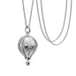 COLLANA SUONAMORE MONGOLFIERA ARGENTO LUCIDO SATINATO LE BEBE' COLLANA SUONAMORE MONGOLFIERA ARGENTO LUCIDO SATINATO LE BEBE'