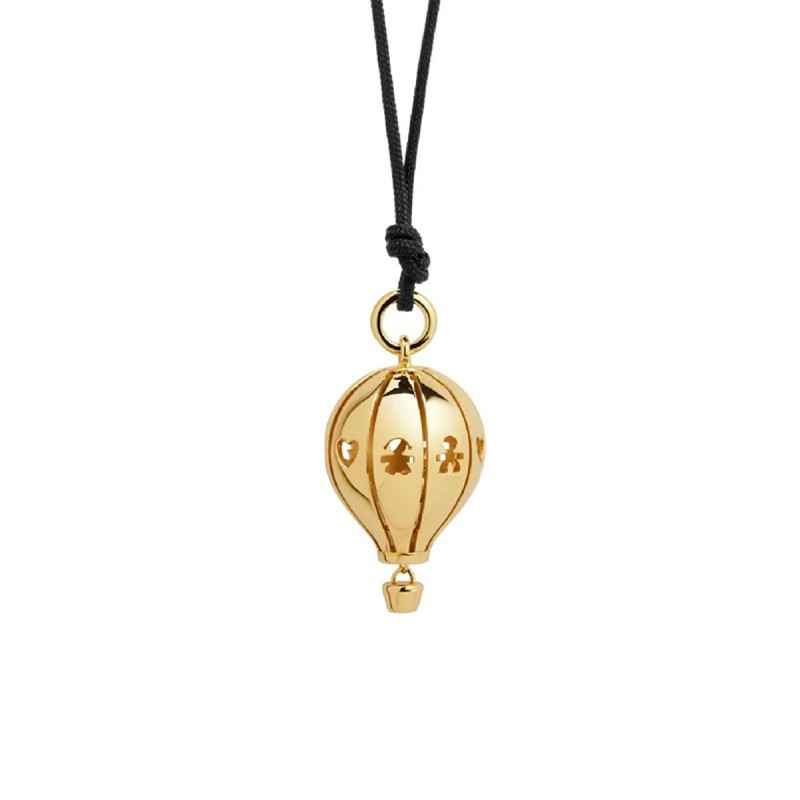 COLLANA SUONAMORE MONGOLFIERA CORDINO LE BEBE' COLLANA SUONAMORE MONGOLFIERA CORDINO LE BEBE'