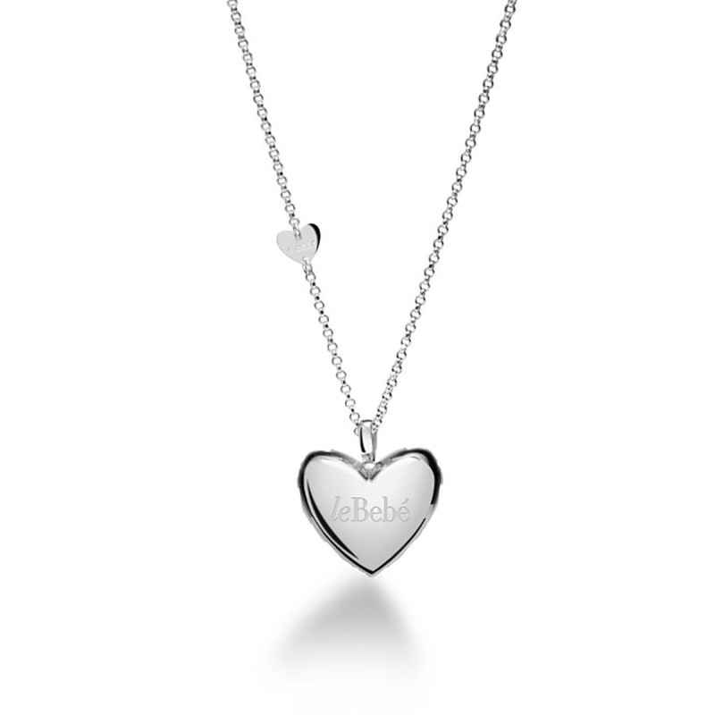COLLANA SUONAMORE I CUORI ARGENTO DONNA LE BEBE' 