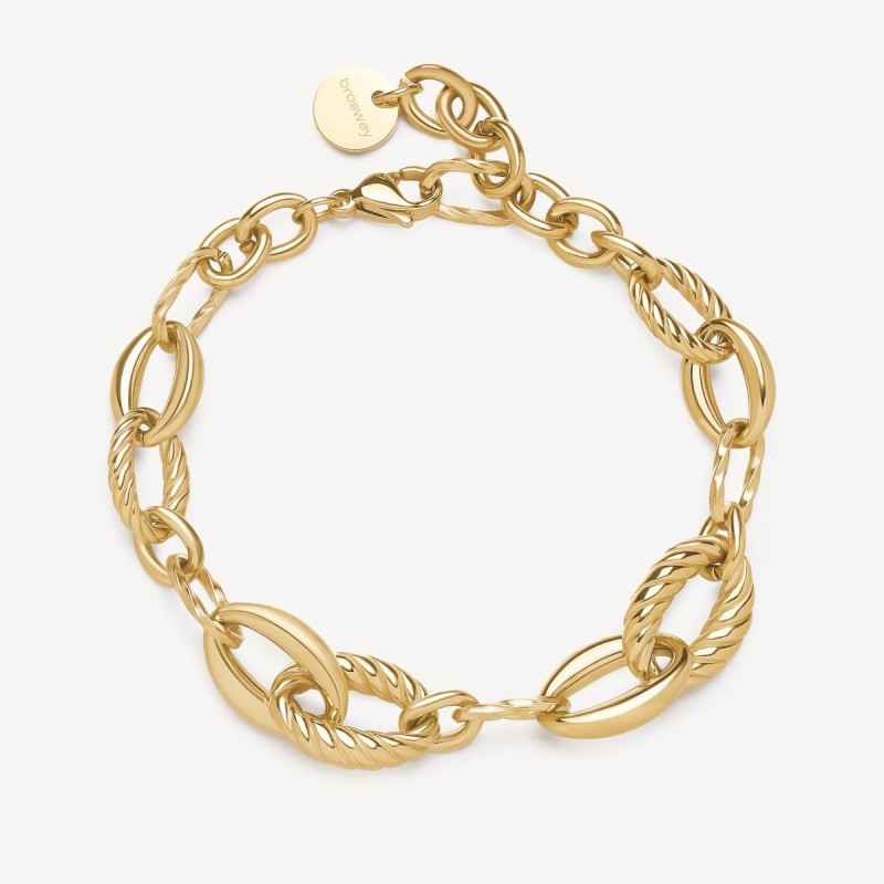 BRACCIALE AMY COLOR ORO DONNA BROSWAY BRACCIALE AMY COLOR ORO DONNA BROSWAY