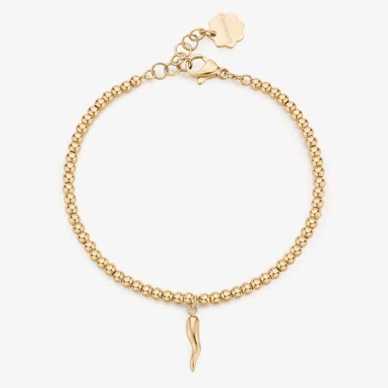 BRACCIALE CHAKRA PORTAFORTUNA CORNETTO ORO BROSWAY BRACCIALE CHAKRA PORTAFORTUNA CORNETTO ORO BROSWAY
