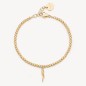 BRACCIALE CHAKRA PORTAFORTUNA CORNETTO ORO BROSWAY BRACCIALE CHAKRA PORTAFORTUNA CORNETTO ORO BROSWAY