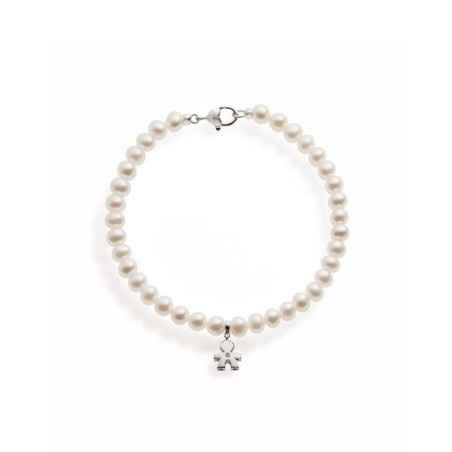 BRACCIALE BIMBO LE PERLE DONNA LE BEBE'  LBB802 LE BEBE'