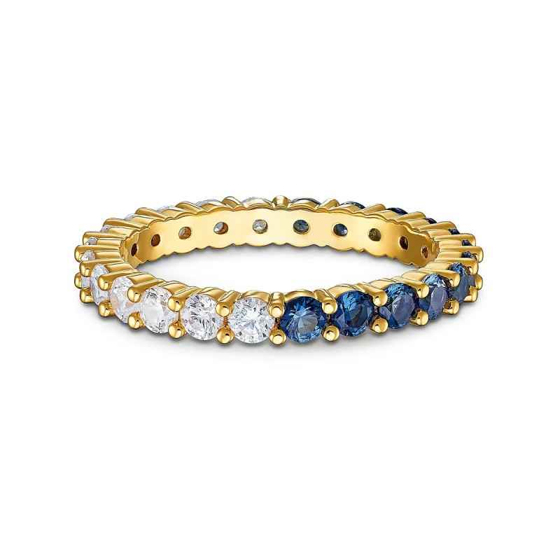 ANELLO VITTORE CRY E BLU M52 DONNA SWAROVSKI ANELLO VITTORE CRY E BLU M52 DONNA SWAROVSKI