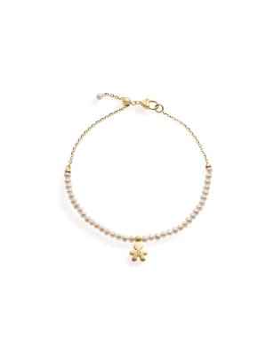 BRACCIALE BIMBO ORO GIALLO LE PERLE DONNA LE BEBE'  LBB822 LE BEBE'
