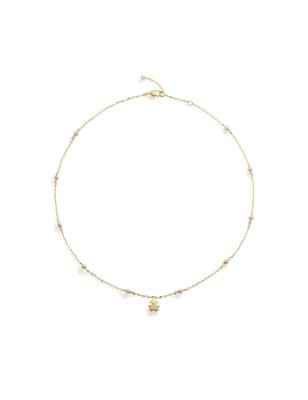 COLLANA BIMBA ORO GIALLO LE PERLE DONNA LE BEBE'  LBB831 LE BEBE'