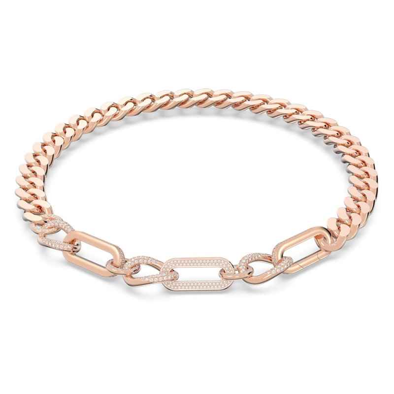 COLLANA DEXTERA S ORO ROSA DONNA SWAROVSKI COLLANA DEXTERA S ORO ROSA DONNA SWAROVSKI
