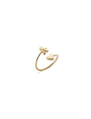 ANELLO CONTRARIE BIMBO CUORE LES PETITS M13 LE BEBE' LBB702-13 LE BEBE'