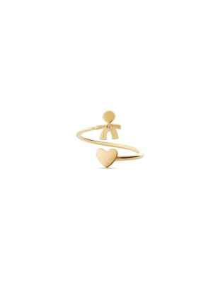 ANELLO CONTRARIE BIMBO CUORE LES PETITS M13 LE BEBE'