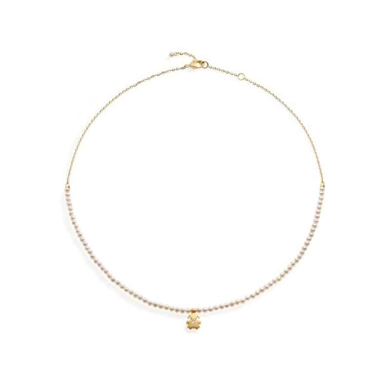 COLLANA BIMBA CON PERLE ORO GIALLO DIAMANTE LE BEBE' COLLANA BIMBA CON PERLE ORO GIALLO DIAMANTE LE BEBE'