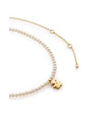 COLLANA BIMBA CON PERLE ORO GIALLO DIAMANTE LE BEBE'